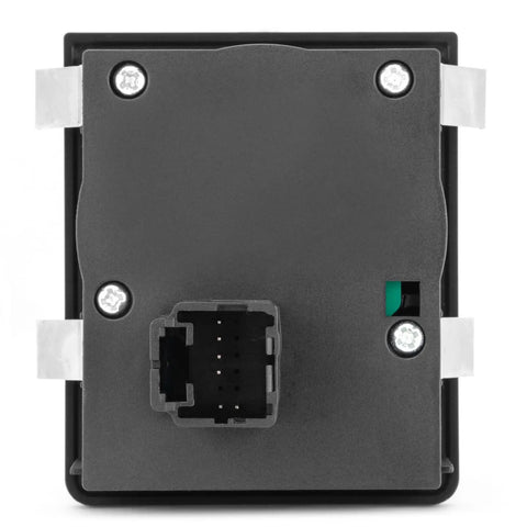 Dodge Ram 4WD Selector Switch Replacement For 2010 2011 2012 Ram 1500 2500 3500 4500 5500 Plug And Play Direct Fit Easy Install Replaces 4602973AA 4602973AB 4602973AC Series black rear connector view