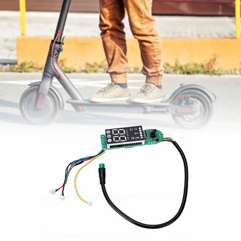 Electric Scooter Dashboard Replacement Display Panel Circuit Board Upgrade For Mi4 Lite Scooter Plug And Play With Durable ABS PVC Construction