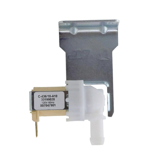 Dishwasher Water Inlet Valve Replacement 807047901 For Frigidaire Kenmore Sears Crosley AP5948913 3315025 PS9865067 metal bracket view