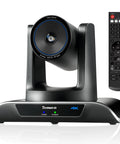 4K AI Auto Tracking PTZ Camera With 3X Optical Zoom And 93 Degree Wide Angle For Video Conferencing Live Streaming