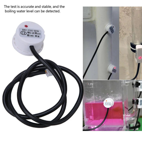 Non Contact Capacitive Liquid Level Sensor For Non Metallic Pipes And Industrial Tanks With NPN Output No Fuss Plug And Play