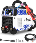 60 Amp Plasma Cutter With Pilot Arc Non Contact Ignition Dual Voltage 120V And 240V Large Digital Smart Screen Pro Grade Build