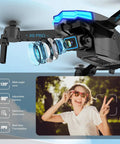 Starter Friendly Beginner Drone With 1080P Camera And Brushless Motors Long Flight Time One Key Takeoff And Landing RC Quadcopter