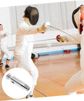 Fencers training with Stainless Steel Fencing Tip Replacement Head For Epee And Sabre Practice Gear Upgrade Pro Grade Precision And Stability