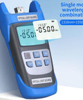 Pro Grade Rechargeable Fiber Optic Light Source And Power Meter For Single Mode Testing With Dual Wavelength 1310 Nm And 1550 Nm