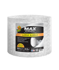 Heavy Duty Large Bubble Cushioning Wrap For Moving And Shipping, 60 Ft Perforated Bubble Roll With Large Bubbles For Extra Protection