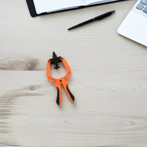 Phone Screen Separation Tool With Suction Cup Pliers For Fast Durable Mobile Screen Repairs DIY Ready Pro Kit on wooden table