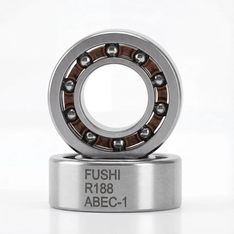 Open Deep Groove Ball Bearing One Quarter Inch Bore Nylon Cage High Speed Bearings For Fidget Spinners And Router Tools Pack Of Ten Ideal For Fidget Toy Modding Precision Spin Durable Nylon Cage For Smooth Long Lasting Performance, R188 bearing
