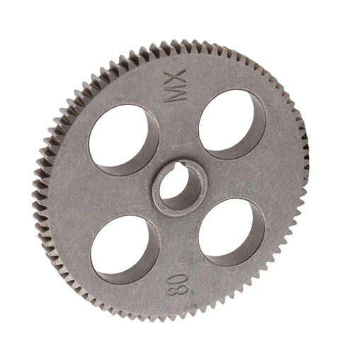80 Tooth Mini Lathe Gear 12mm ID 83mm OD 8mm Thick Replacement For MX 210 with high-speed steel, corrosion-resistant finish