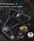 Timing Chain Kit With VVT Sprockets For 2013 2020 Cadillac ATS CTS Malibu Camaro Buick Regal Envision Turbo Engines displayed