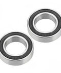 4 Pack Deep Groove Ball Bearings 15x26x7mm for Bicycle Front and Rear Hubs, Sealed Metal Shielded Bearings