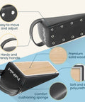 Built Tough Pelvic Sacral SOT Blocks And Plush Memory Foam Comfort For Professional Chiropractic Wedge Adjustment Tools, featuring solid wood and polyurethane.