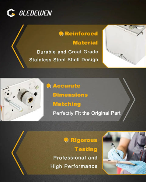 Gledewen damper actuator features reinforced stainless steel, accurate dimensions, and rigorous testing for HVAC systems.