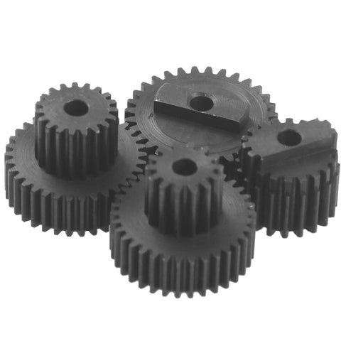 Built Tough Steel Gearbox Kit For Dual Speed Transmission Swap Compatible With WPL B1 B14 B24 B16 B36 C14 C24 1/16 Scale Rc Car smooth steel gears