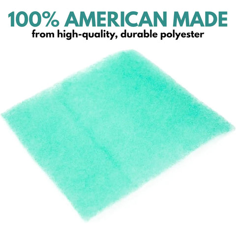 Green filter from Indoor Dryer Vent Kit With Polyester Dryer Filter Replacements For Efficient Home Drying, Easy Install.
