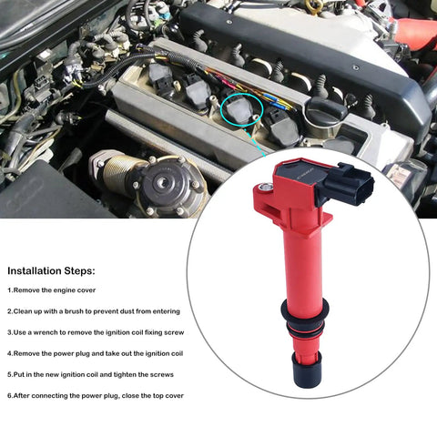 Installation guide for Six Pack Ignition Coils for 3.7L V6 Fits 2002-2008 Jeep Grand Cherokee Liberty and more