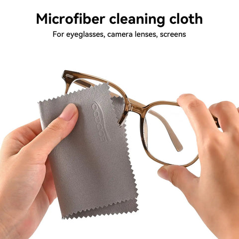 Ultra Soft Microfiber Cleaning Cloths 3 Pack For Eyeglasses, Phones, Screens, Lenses And Delicate Electronics, Scratch Free