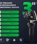 Pre Programmed Tire Pressure Sensor Fits Buick Chevy Gmc Cadillac Suzuki Hummer Ready To Bolt On monitoring sensor with detailed features.