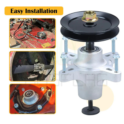 Beefed Up Three Pack Spindle Kit Replacement With Pulley And Belt Replaces 139 3214 121 0751 117 7439 117 7267 For Toro Timecutter