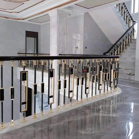 Solid As A Rock Adjustable Aluminum Baluster Spindle Kit For Porch Staircase Flexible 0 To 270 Degree Tilt on stylish stair railing.