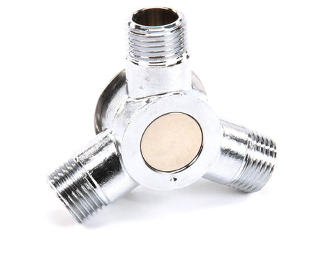 Electronic Faucet Mixing Valve In Chrome Finish For Precise Temperature Control In Commercial Kitchens Durable Brass Construction