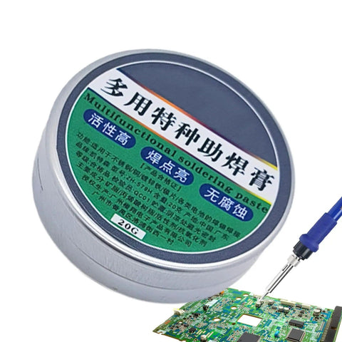 Flux Gel For Soldering Pro Level Ease Precision Paste For Circuit Repairs PCB Maintenance And Soldering Chips And Terminals Low Odor Eco Friendly No Mess Electronics Gel