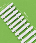 40 Inch Fairy Garden Fence Kit For Micro Landscape Mini Pot Decor Wooden Trim Fence For Dollhouses And Plant Pots DIY