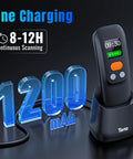 Portable Wireless Barcode Scanner That Works Like A Champ With 1.4 Inch LCD Screen 1200mAh Battery And Charging Cradle