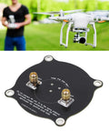 Beefy High Gain 5.8GHz Triple Feed Patch Antenna for FPV Drones, black PCB, with drone in background, long-range accessory