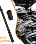 Three Eighth Inch Pin Bushing Removal Tool Kit with Eleven And A Half Inch Driver for Seized Pin Removal in Truck and Trailer Brake Systems.
