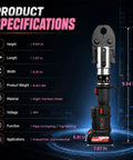 21V Mini Copper Press Tool Electric Pro Battery Powered Handheld Crimping Device high-carbon steel specifications for plumbing projects