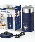 4 In 1 Electric Milk Frother And Warmer For Lattes Cappuccinos Macchiatos Hot Chocolate And Matcha With Warm And Cold Foam