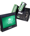 Pro Grade IO Module For HMI PLC Combo Touchscreens HMC3 M1212Y0200 V2 displayed with ports and connectors visible