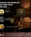 Room with Dope Tree Pattern Lampshade For Table And Floor Lamps Large 12 Inch Top Diameter 14 Inch Bottom Black Metal Spider Fitting Easy Harp Mount Cozy Home Decor Accent