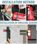 Installation method for Aluminum Quick Release Roll Bar Fire Extinguisher Mount Holder for off-road vehicles.