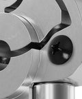 Close-up of Go-To Heavy Duty 1/4-20 x 1/2 Inch Truss Head Machine Screws Full Thread In 304 Stainless Steel With Black Finish