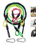 Stainless Steel Camera Safety Tether Built Tough With Colorful Coating Lanyard And Carabiner Clip For GoPro Hero and DJI Osmo Action