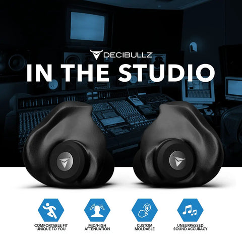 Professional Moldable Ear Plugs With Acoustic Filters For Musicians DJs Gigs And Recording Artists Noise Canceling Ear Protection