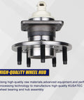 2Pcs Rear Wheel Bearing And Hub Assembly 512150 For FWD Chevy Impala Grand Prix Regal Lacrosse Pontiac Montana Trans Sport 5 Lug With ABS Replacement Fits Rear