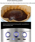 Smart steaming system of Fully Automatic Bean To Cup Coffee Machine Featuring Adaptive Grinding And Steady Temp Control, 1650W