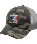 Military Wife Of A Vietnam Veteran Trucker Hat For Women Adjustable Buckle Cap With Comfortable Fit Dope Graphic Design