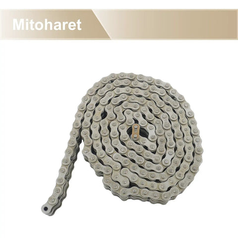Super Heavy Duty 60-2 Duplex Roller Chain 10 Feet Kit With Connecting Links For Grain Processing Pulp Paper And Wood Working Machinery Jobs coiled