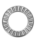 Front view of chrome steel thrust needle roller bearing ring, 3/4 x 1-1/4 x 5/64 in