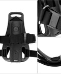 Black Dive Tank Backpack For Scuba Gear, Black Back Harness With Anti Skid Grip, 14.2 by 9.4 Inch, durable nylon and plastic