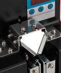 Close-up of the Automatic Screw Feeder Machine featuring metal components and dual counting modes.
