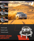 Front Wheel Bearing And Hub Assembly 5 Lug Fit For Jeep Grand Cherokee 2011-2021, Grand Cherokee WK 2022 And Dodge Durango 2011-2023 High Load Capacity