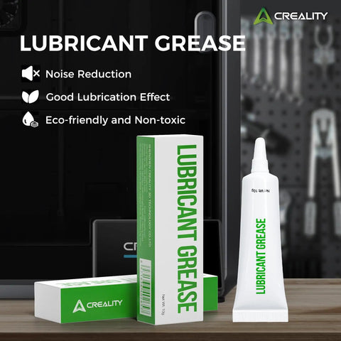 Odorless 3D Printer Lubricant Grease for Gears and Moving Parts, Quiet Operation, Anti-Wear Oil Paste, tube and packaging