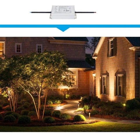 12V AC to 12V DC Converter Rectifier Module IP67 Waterproof Power Supply for LED Landscape Lighting and House Numbers