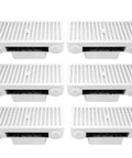 Six Pack T Shaped Cat Water Fountain Filters Refill Compatible With Mini Vortex And Swan Pet Drinking Fountains, Part No 3091