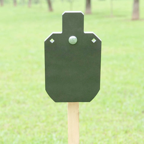Rifle Ready AR500 Steel Targets Silhouette Gong for Outdoor Precision Shooting Practice, 1/2 inch thick steel plate